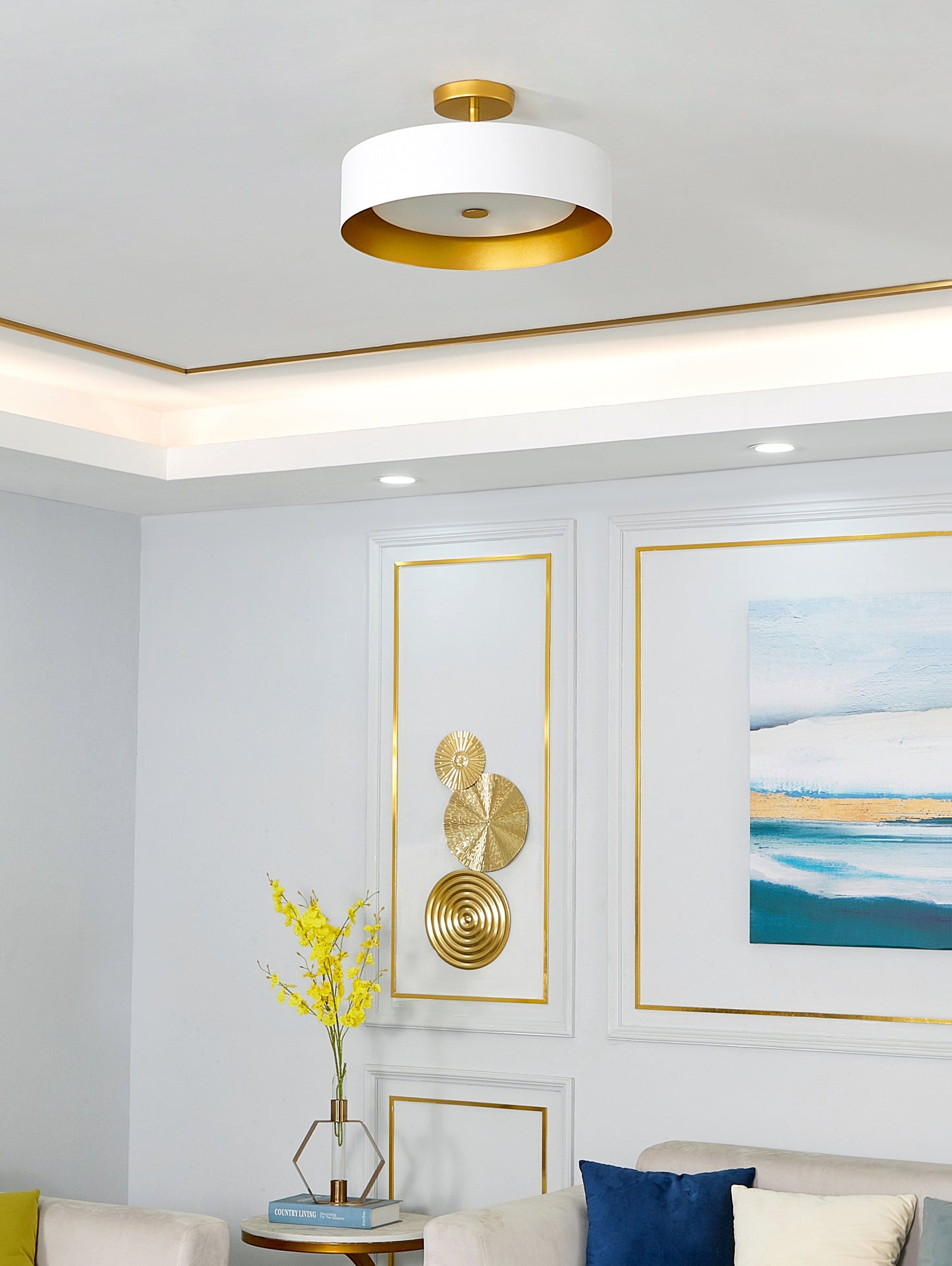 Lynch Semi Flush Mount