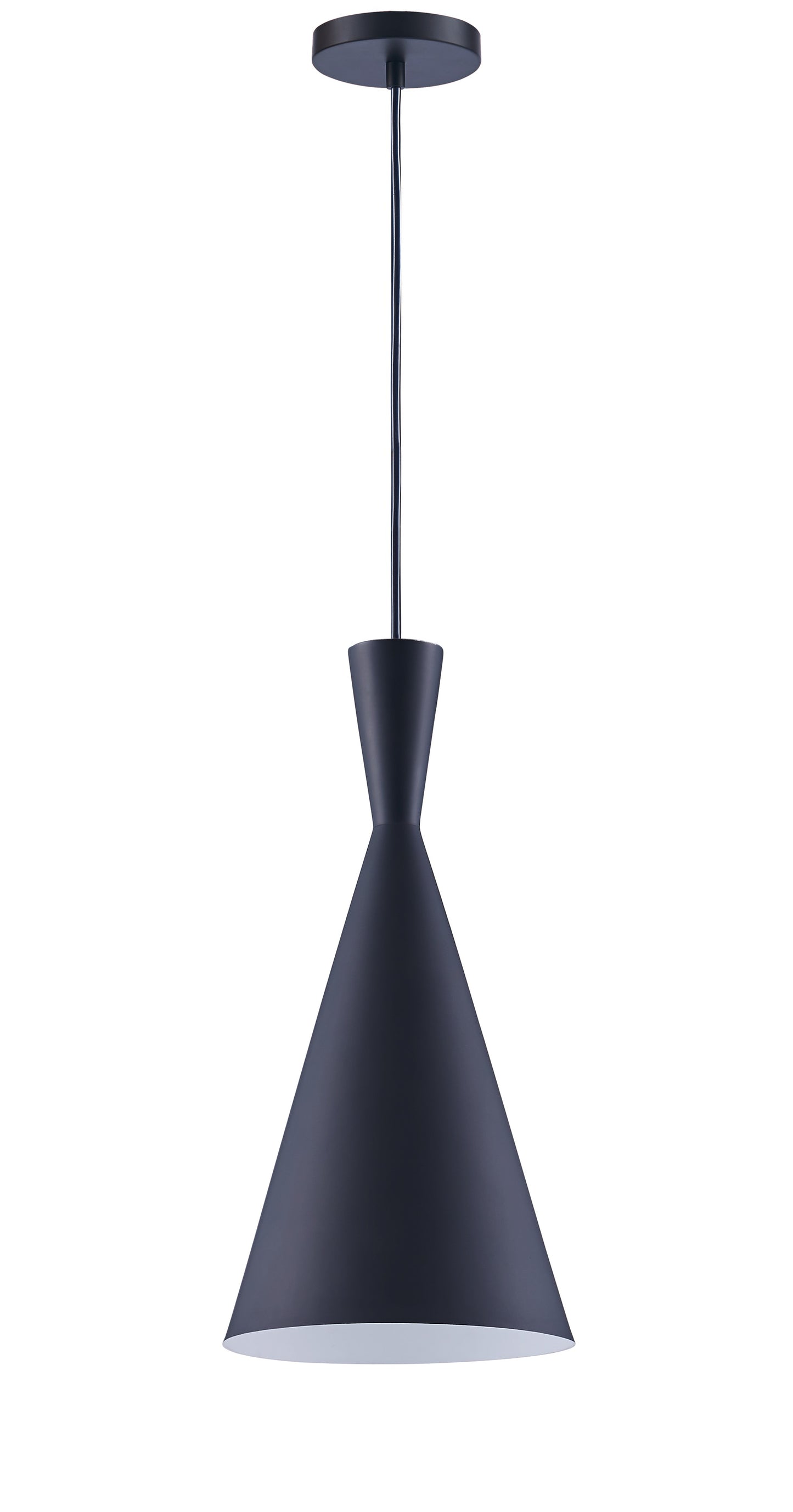 Berkley Black Single Light Pendant B6003