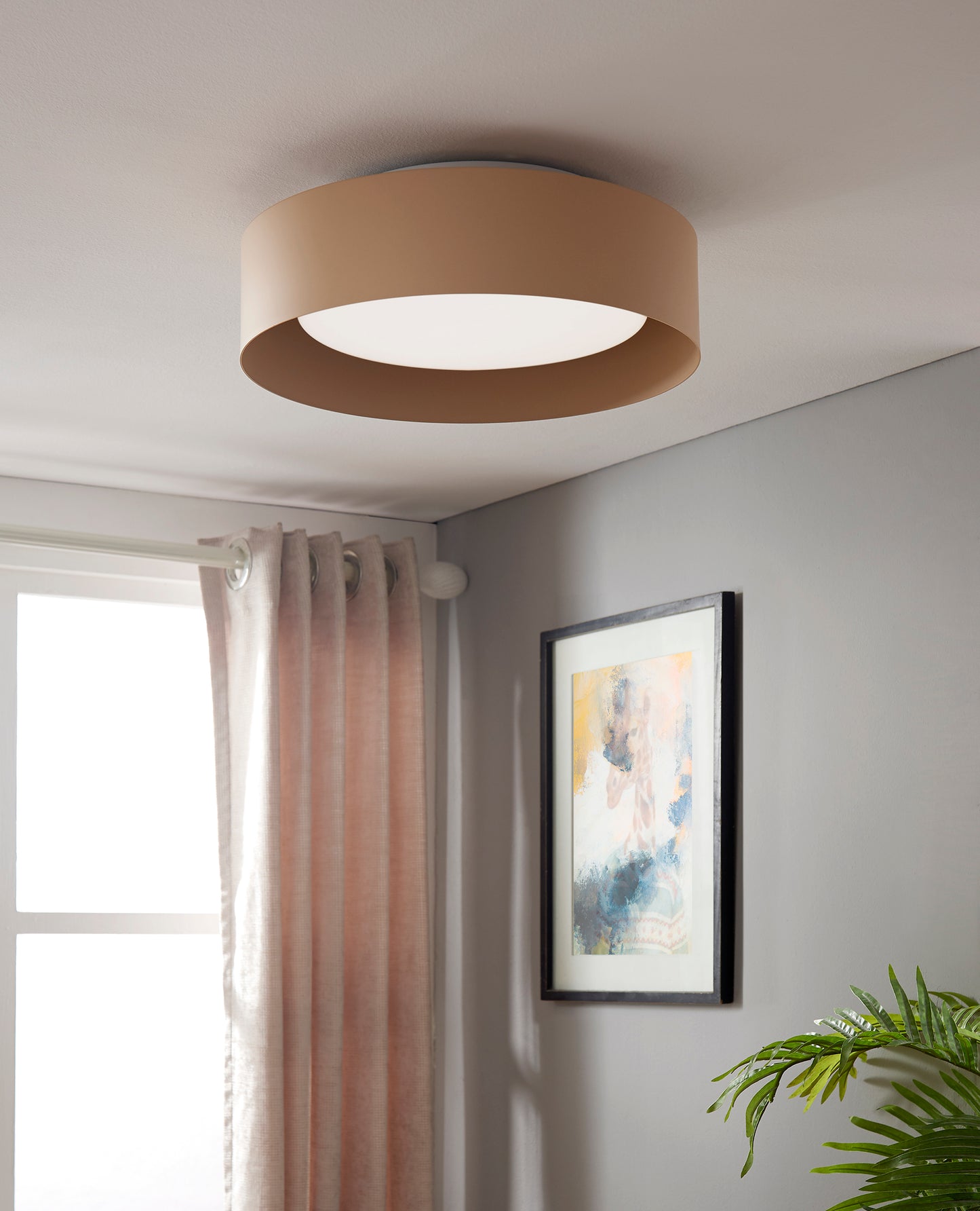 Lynch Beige Ceiling Light