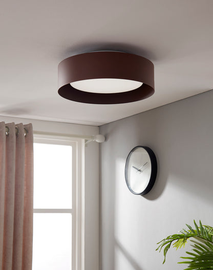 Lynch Brown and Gold Ceiling Light