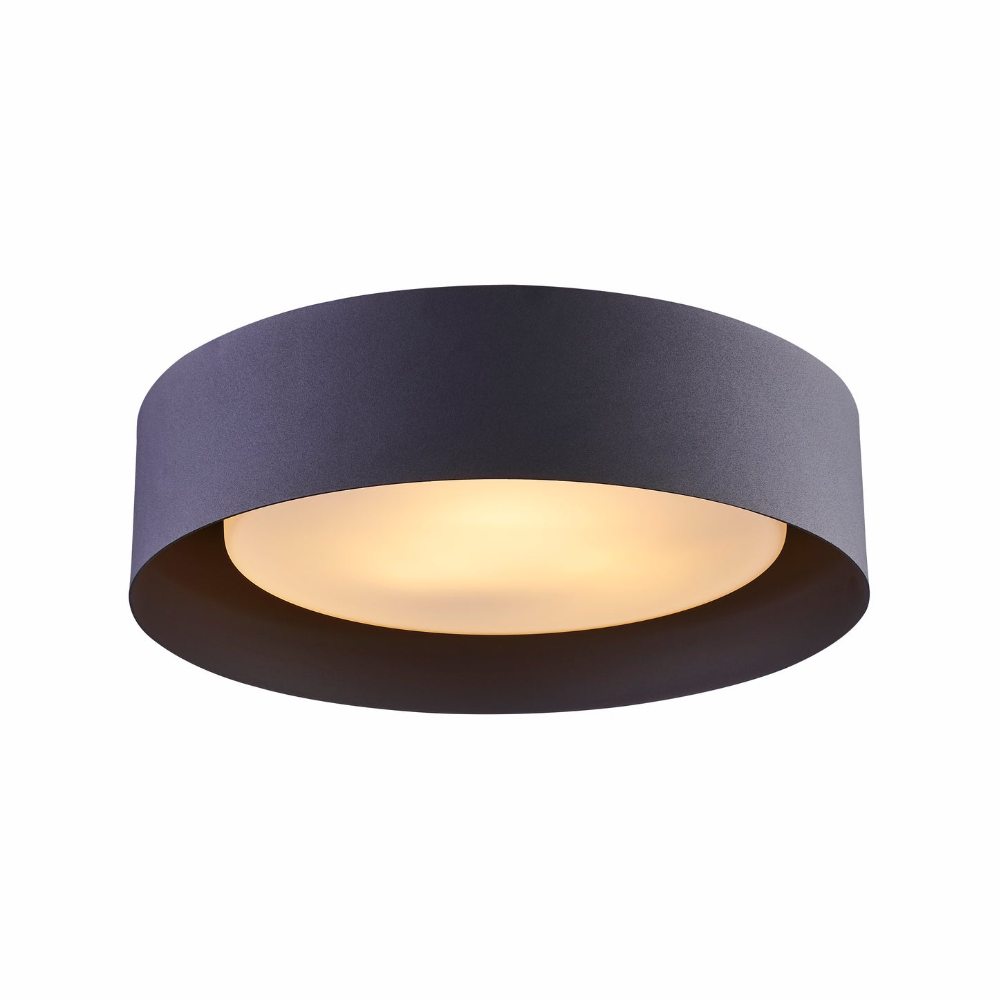 Lynch Black Flush Mount Ceiling Light