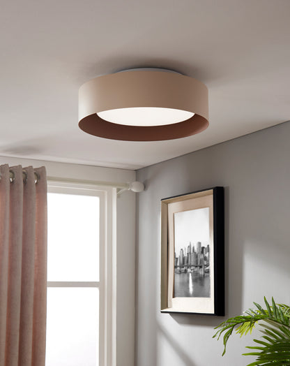 Lynch Sand and Tan Ceiling Light