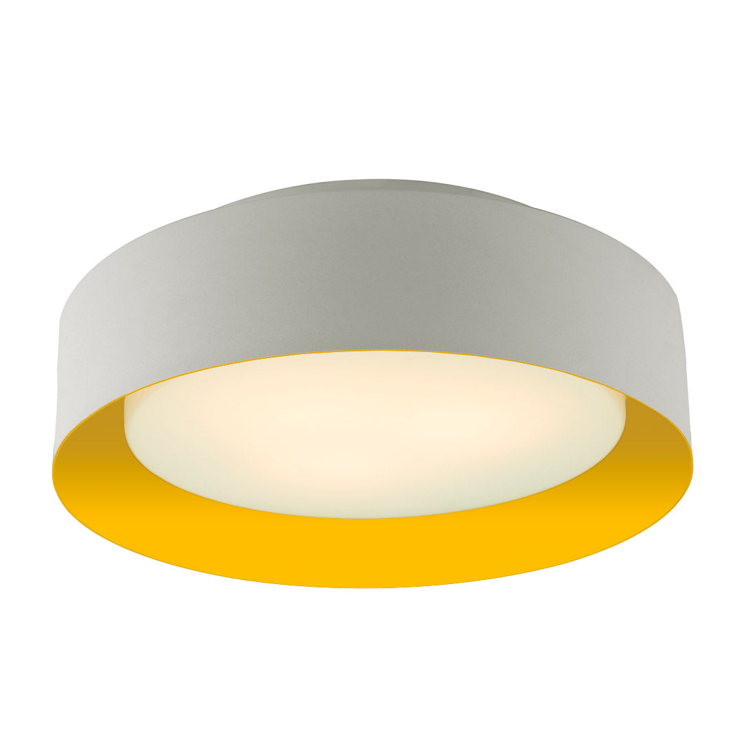 Lynch White & Green Flush Mount Ceiling Light